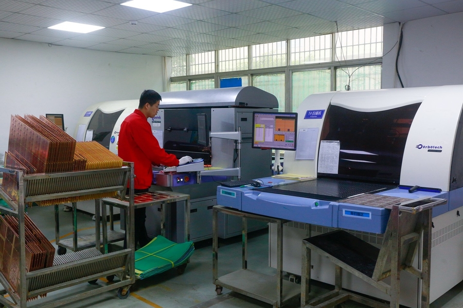 Huashengxin Circuit Limited lini produksi produsen