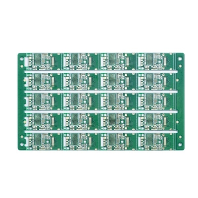 V CUT 6 Layer Circuit Board Resin Plugged Hole Plating Edge Plating Slot